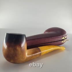 9MM filtered Lee Van Cleef Meerschaum Pipe handcarved block meerschaum CPW 15