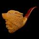 Agovem Handcarved Hunter Block Meerschaum Smoking Tobacco Pipe Pipa, Agm-1430