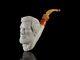 Abraham Lincoln Pipe By Erdogan Ege Handmade Block Meerschaum-new W Case#1347