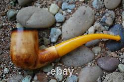 Ali Lee Van Cleef Block Meerschaum Billiard Pipe