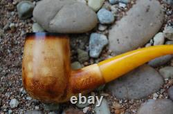 Ali Lee Van Cleef Block Meerschaum Billiard Pipe