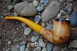 Ali Lee Van Cleef Block Meerschaum Billiard Pipe