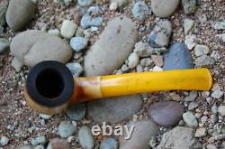 Ali Lee Van Cleef Block Meerschaum Billiard Pipe