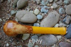 Ali Lee Van Cleef Block Meerschaum Billiard Pipe