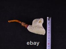 American Eagle Meerschaum pipe, smoking pipe, block meerschaum