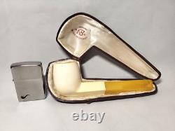Andreas Bauer Block Meerschaum Pipe/box