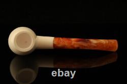 Apple Block Meerschaum Pipe with custom case 13770