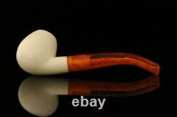 Apple Block Meerschaum Pipe with fitted case M1252