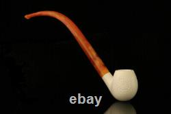 Apple Churchwarden Block Meerschaum Pipe with fitted case M2106