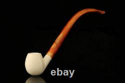 Apple Churchwarden Block Meerschaum Pipe with fitted case M2106