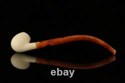 Apple Churchwarden Block Meerschaum Pipe with fitted case M2106