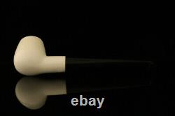 Apple Straight Block Meerschaum Pipe with fitted case M1308