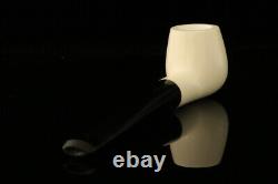 Apple Straight Block Meerschaum Pipe with fitted case M1308