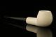 Apple Straight Block Meerschaum Pipe With Fitted Case M1657