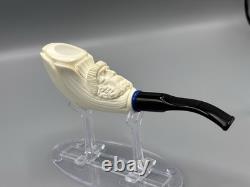 Artist Design Talking Tree Figure Pipe Block Meerschaum-Handmade NEW CASE#1701