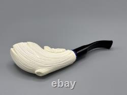 Artist Design Talking Tree Figure Pipe Block Meerschaum-Handmade NEW CASE#1701
