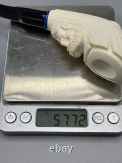 Artist Design Talking Tree Figure Pipe Block Meerschaum-Handmade NEW CASE#1701