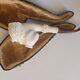 Brand New & Unsmoked & Unused Greek Philoso 100% Block Meerschaum Pipe With Case