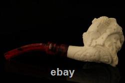 Bacchus Block Meerschaum Pipe with fitted case 14127