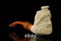 Bacchus Block Meerschaum Pipe with fitted case M1294