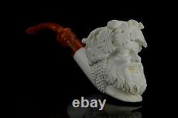 Bacchus Pipe By Erdogan EGE Handmade Block Meerschaum-NEW W CASE#202