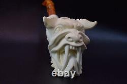 Baglan XXXL SIZE MONSTER Pipe New Block Meerschaum W Case#1193