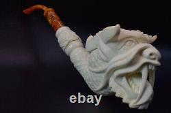 Baglan XXXL SIZE MONSTER Pipe New Block Meerschaum W Case#1193