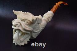 Baglan XXXL SIZE MONSTER Pipe New Block Meerschaum W Case#1193