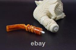 Baglan XXXL SIZE MONSTER Pipe New Block Meerschaum W Case#1193