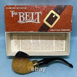 Belt Block African Meerschaum, Rare, Nos, Unsmoked! Gt. Britain, Gorgeous