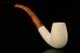 Bent Billiard Block Meerschaum Pipe With Fitted Case M1851
