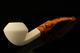 Bent Bulldog Block Meerschaum Pipe With Fitted Case 14408