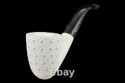 Bent Dublin Pipe By Tekin-new-block Meerschaum Handmade W Case#1566