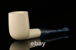 Billiard Block Meerschaum Pipe with fitted case M1659