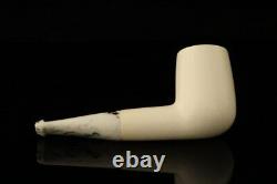 Billiard Nosewarmer Block Meerschaum Pipe with custom CASE 11992