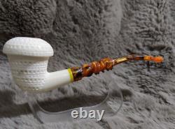 Block Meerschaum Calabash Pipe