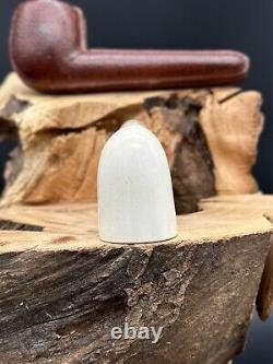 Block Meerschaum Dublin Amber Smooth Finish Smoking Pipe