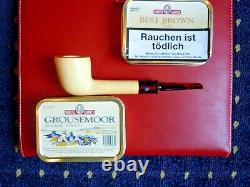 Block Meerschaum Dublin Pipe By Altolink Hand Made