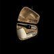 Block Meerschaum Pipe 925 Silver Handmade Unsmoked Smoking Tobacco W Case Md-278