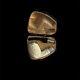 Block Meerschaum Pipe 925 Silver Unsmoked Smoking Tobacco Pipe W Case Md-274