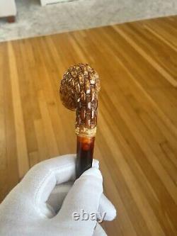 Block Meerschaum Pipe Basket weave great color