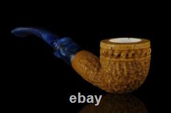 Block Meerschaum Pipe brown Classic tobacco smoking pfeife with case