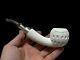 Block Meerschaum Silvery Apple Pipe Master Carver Hilmi Çay