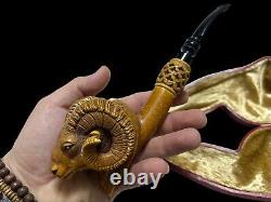 Block Meerschaum Special Ram Pipe Big Size Master Carver