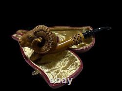 Block Meerschaum Special Ram Pipe Big Size Master Carver