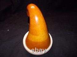 CALABASH PIPE BLOCK MEERSCHAUM BOWL GOURD BODY REMOVABLE BOWL WithSTAND -CALA24