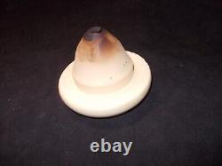 CALABASH PIPE BLOCK MEERSCHAUM BOWLCARVED GOURD BODY WithSTAND -CALA26