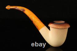 Calabash Block Meerschaum Pipe with fitted case 14690