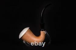 Calabash Meerschaum Pipe, The Best Block Meerschaum, Unsmoked Pipe