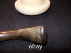 Calabash Pipe Block Meerschaum Bowl Carved Gourd Body -cala26